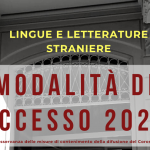 Ammissione a Lingue e Letterature Straniere (numero programmato): tutte le informazioni