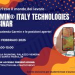 Garmin® Italy Technologies: webinar esclusivo con l’azienda | 20 febbraio 2025